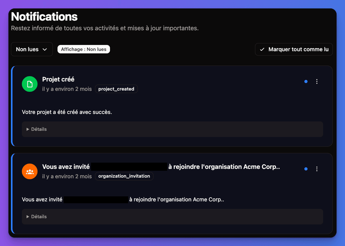 In-App Notifications